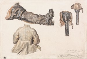 Bottes, etc. Le temps de Cromwell, Haddon Hall, 9 janvier 1825 - James Ward