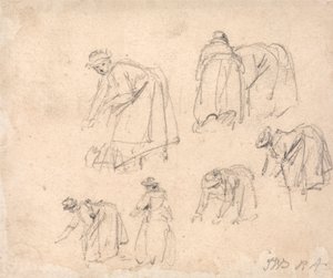 Études de figures : Femmes travaillant
