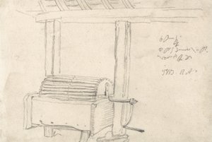 Machine à rouler à la main pour laver les pommes de terre