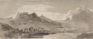 Paysage montagneux