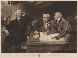 Sir Francis et John Baring et Charles Wall