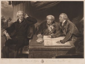 Sir Francis et John Baring et Charles Wall