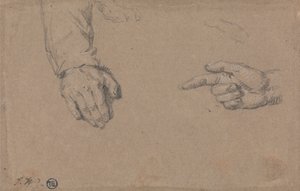 Études des mains - James Ward