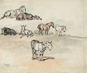 Études sur les chevaux - James Ward