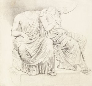 Étude de Deux Statues Classiques Sans Tête