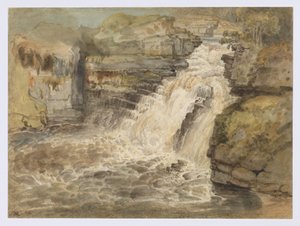 Les chutes de la Clyde après une inondation - James Ward