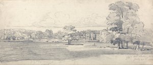 Le Old Hall, Tabley, entouré d
