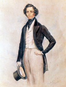 Portrait de Felix Mendelssohn Bartholdy - James Warren (after) Childe