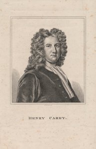 Henry Carey, gravé par R. Grave, vers 1800 - James Wasdail