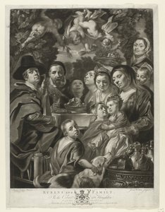 Portrait de Jacques Jordaens avec ses parents, frères et sœurs