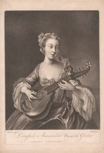 Amusement domestique : Jouer de la guitare