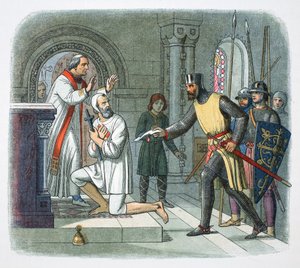 Hubert de Burgh retiré du sanctuaire à Boisars, France, 1232 1864