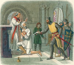 Hubert pris du sanctuaire à Boisars, 1232 1864