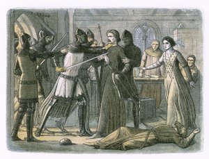 Mortimer saisi par le roi - James William Edmund Doyle