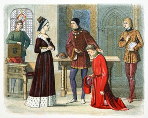 Le comte de Warwick se soumet à la reine Marguerite, 1470 1864