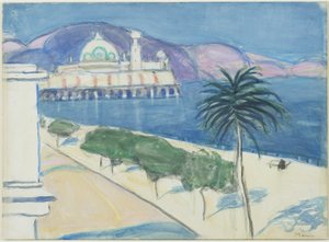 Casino au bord de la mer, vers 1921 - James Wilson Morrice
