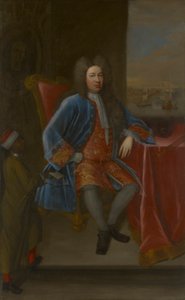 Elihu Yale avec son serviteur - James Worsdale