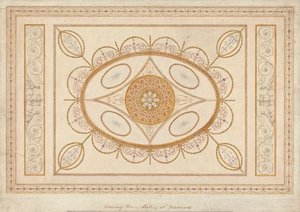 Goodwood, West Sussex : Conception de plafond - James Wyatt