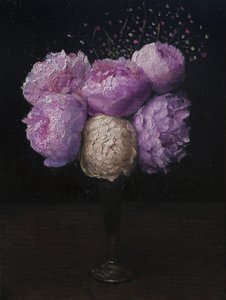Élégant bouquet de pivoines - James Zamora