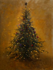 Sapin de Noël illuminé - James Zamora