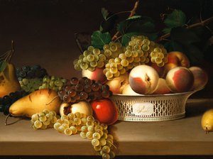 Fruits dans un panier chinois, 1822