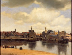 Vue de la ville de Delft - Jan (1632 75) Vermeer