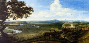 Vue de Nottingham depuis l