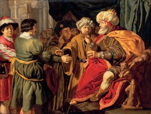 Joseph interprétant les rêves de Pharaon