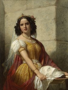 Salomé avec la tête de Jean-Baptiste - Jan Adam Kruseman (signed by artist)