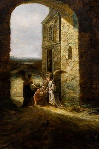 Apparition de trois anges à Abraham - Jan Aertsen Marienhof