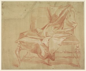 Manteau posé sur une chaise double - Jan Anton Garemyn