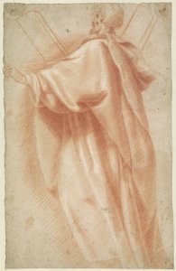 Saint André debout, en pied, vers la gauche - Jan Anton Garemyn