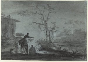 Bergers près d