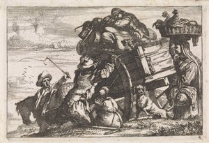 Le chariot - Jan Baptist de Wael