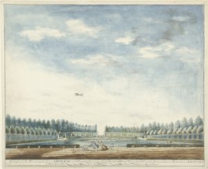 Le jardin de la maison Offem, près de Noordwijk