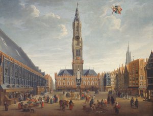 Le Marché, Bruges, vers 1691-1700