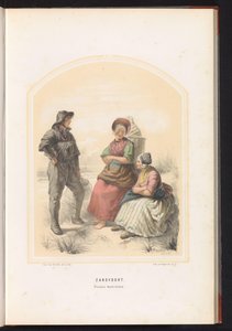 Zandvoort. Province de Hollande-Septentrionale - Jan Braet von Uberfeldt