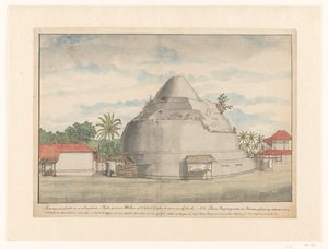 Stupa de Kalyani à Ceylan