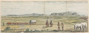 Khoikhoi et colons sur la plaine du Cap