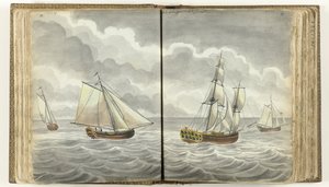 Navires dans le canal