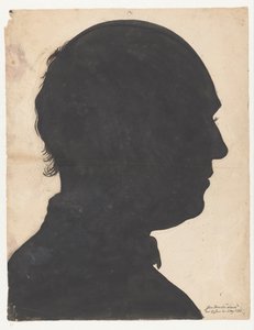 Portrait en silhouette de Jan Brandes
