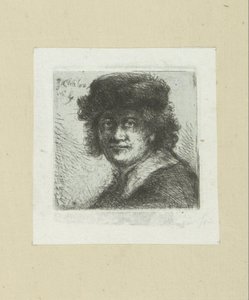 Homme avec chapeau et col plat - Jan Chalon