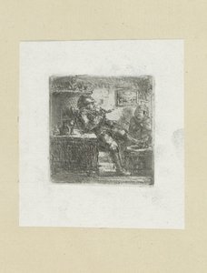 Homme avec pipe