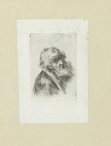 Vieil homme avec barbe