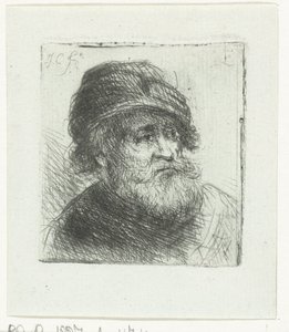 Vieil homme avec turban