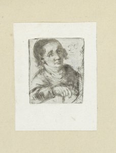 Homme adulte avec un bâton