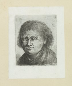 Homme adulte, vers la gauche - Jan Chalon