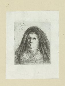 Femme adulte avec un foulard