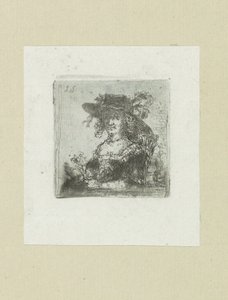 Femme assise avec un chapeau - Jan Chalon
