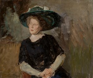 Dame au chapeau - Jan Ciągliński